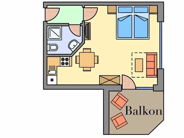 Ferienwohnung in Binz - Appartementhaus Bellevue App. 5 - Bild 4