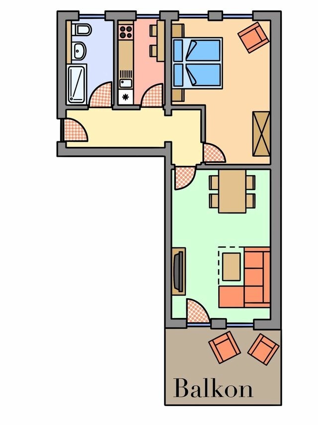 Ferienwohnung in Binz - Appartementhaus Bellevue App. 14 - Bild 12