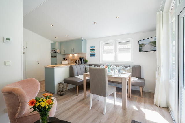 Ferienhaus in Scharbeutz - Casa del Mar Scharbeutz - Sauna kostenlos - 1 kleiner Hund willkommen - umzäunter Garten - Bild 3