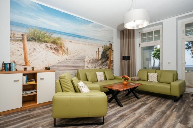 Ferienwohnung in Binz - K&uuml;stenkind Binz | Villa Strandidyll Fewo 4 75m&sup2; Meerblick & 2 Balkone - Bild 3