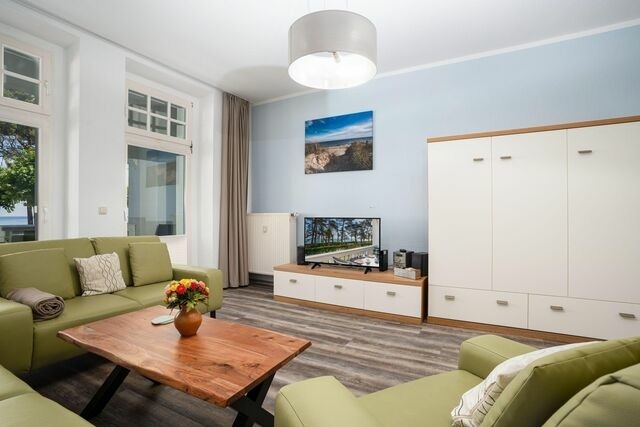 Ferienwohnung in Binz - K&uuml;stenkind Binz | Villa Strandidyll Fewo 4 75m&sup2; Meerblick & 2 Balkone - Bild 6