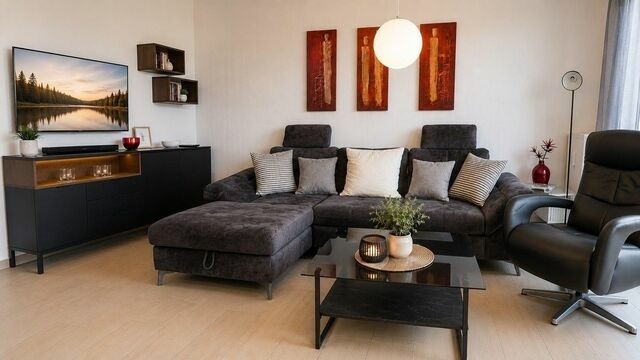 Ferienwohnung in K&uuml;hlungsborn - 9987- Urlaubstr&auml;ume Am Meer, WE 3.4 Strandkorb auf der Terrasse - Bild 3
