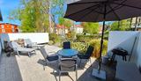 Ferienwohnung in Heringsdorf - Anna Whg1 BRINKMANNHAUS - fein und praktisch - fast am Strand, Terrasse, Grill - Bild 9