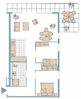 Ferienwohnung in Heiligenhafen - "D&uuml;nenpark Heiligenhafen", Haus "Meerd&uuml;ne", Wohnung 9 "Meerlounge" - Bild 25