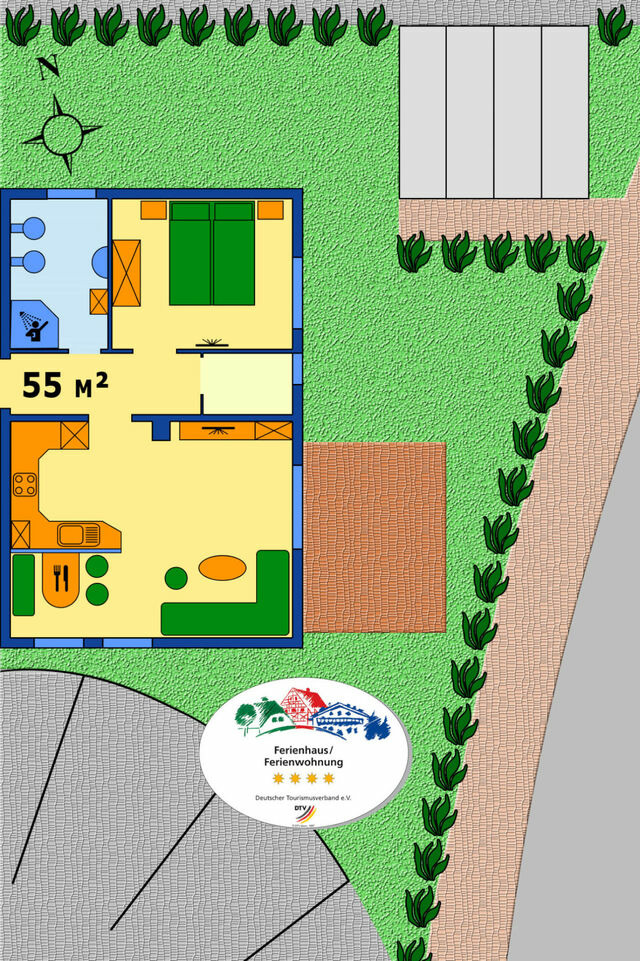Ferienwohnung in Zingst - Schifferhaus Fewo 3 - Bild 19
