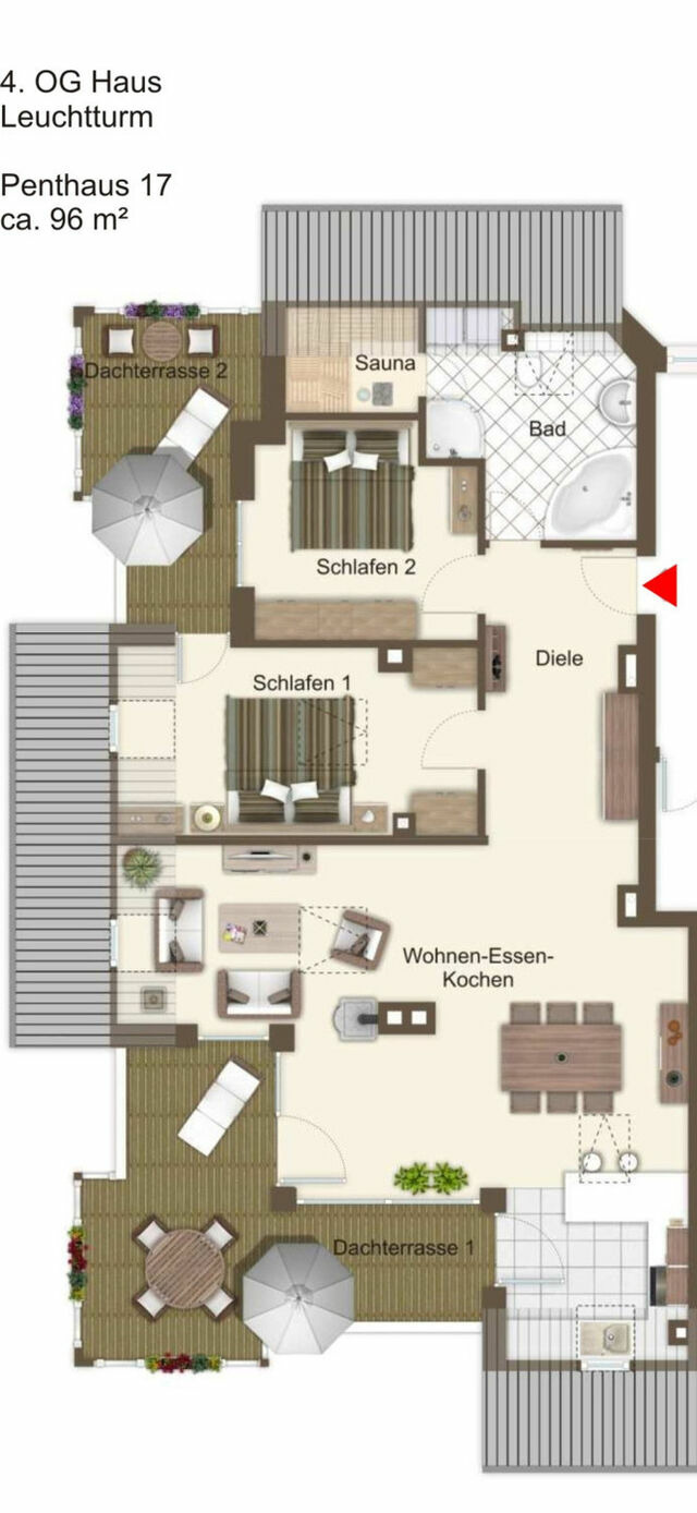Ferienwohnung in Gro&szlig;enbrode - Leuchtturm 17 - Gro&szlig;enbrode - Bild 24