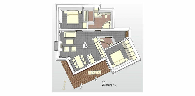 Ferienwohnung in Baabe - Strandvilla Baabe 15 - Bild 24