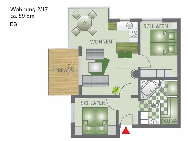 Ferienwohnung in Großenbrode - Sonnenschein 17 - Großenbrode - Bild 25