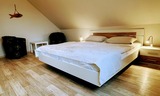 Ferienwohnung in Ostermade - Haus Meeresblick 5 (Ostermade) - modernes Schlafzimmer