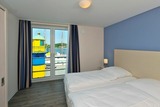Ferienwohnung in Eckernförde - Apartmenthaus Hafenspitze Ap. 21, Blickrichtung Binnenhafen Nord/Offenes Meer - Bild 5