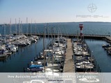Ferienwohnung in Eckernförde - Apartment 24, Pier 24, Blickrichtung offene See/Binnenhafen Nord - Bild 1