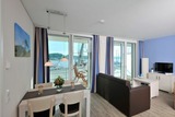 Ferienwohnung in Eckernförde - Apartmenthaus Hafenspitze Ap. 1 - "Nordlicht" - Blickrichtung Binnen- und Yachthafen/offenes Meer - Bild 5