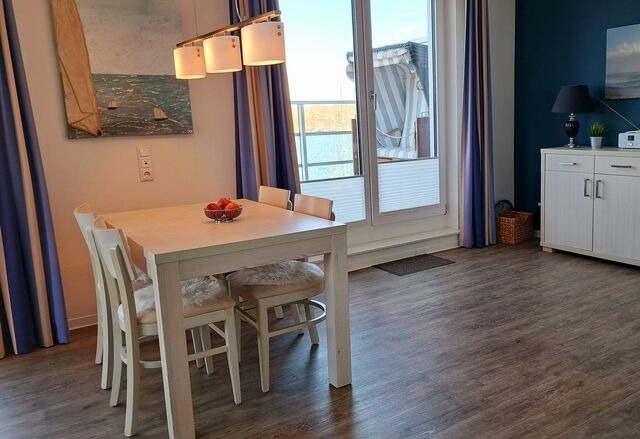 Ferienwohnung in Eckernf&ouml;rde - Apartment 40 "Backbord",, Blickrichtung Binnenhafen Nord-West/Offenes Meer/Innenstadt - Bild 4