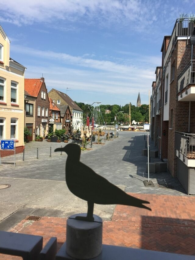 Ferienwohnung in Eckernf&ouml;rde - Ferienwohnung "Hafenm&ouml;we", Quartier Hafenspitze, Blickrichtung Hafen - Bild 6