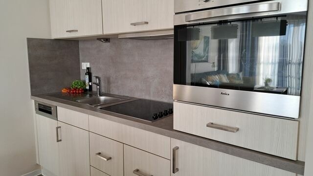 Ferienwohnung in Eckernf&ouml;rde - Apartment 39 "Hafentraum", Blickrichtung Binnenhafen West/Innenstadt - Bild 7