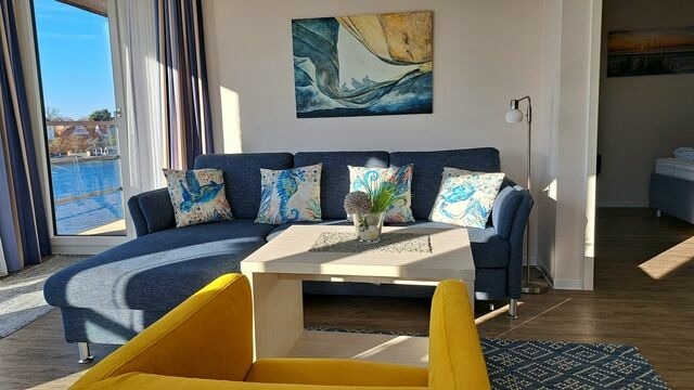 Ferienwohnung in Eckernf&ouml;rde - Apartment 39 "Hafentraum", Blickrichtung Binnenhafen West/Innenstadt - Bild 10