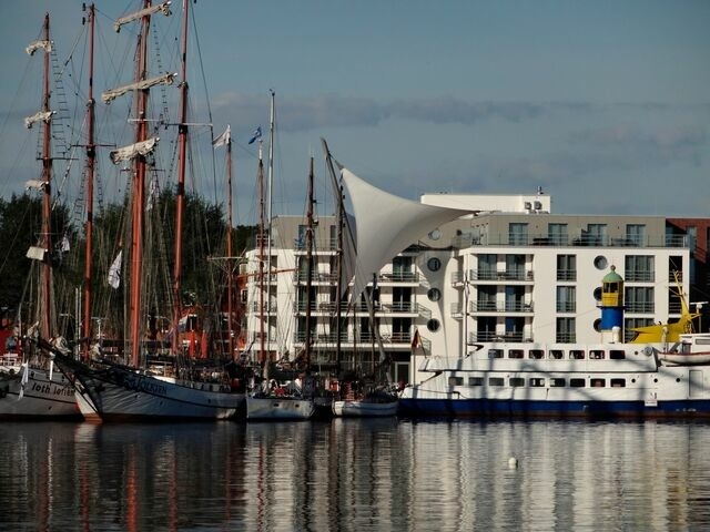 Ferienwohnung in Eckernf&ouml;rde - Apartment 10 - "Borbyblick" - Blickrichtung Hafen und offene See - Bild 24