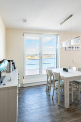 Ferienwohnung in Eckernförde - Apartment 41 "Seeblick" Blickrichtung offene See / Binnenhafen Nord - Bild 19