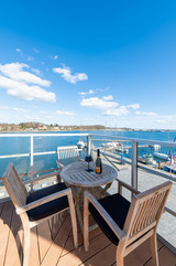 Ferienwohnung in Eckernförde - Apartment 41 "Seeblick" Blickrichtung offene See / Binnenhafen Nord - Bild 25
