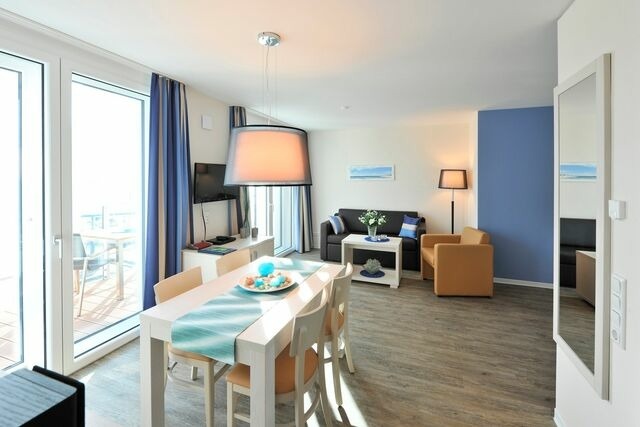 Ferienwohnung in Eckernf&ouml;rde - Apartment 34 "OstseeZeit", Blickrichtung Binnenhafen Nord/Offenes Meer - Bild 3