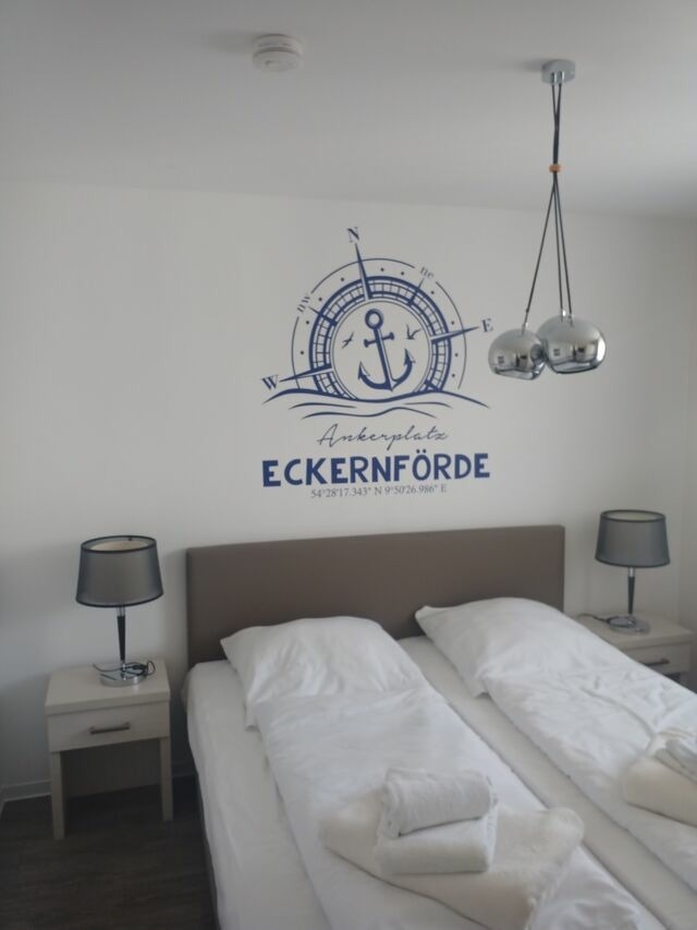 Ferienwohnung in Eckernf&ouml;rde - Apartment 34 "OstseeZeit", Blickrichtung Binnenhafen Nord/Offenes Meer - Bild 9