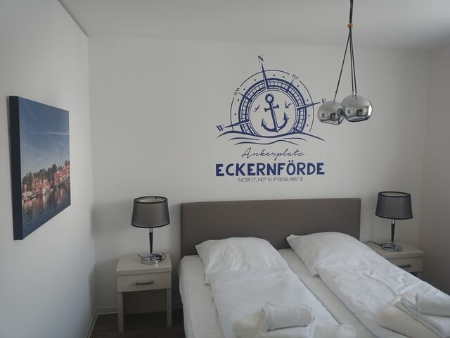Ferienwohnung in Eckernf&ouml;rde - Apartment 34 "OstseeZeit", Blickrichtung Binnenhafen Nord/Offenes Meer - Bild 11