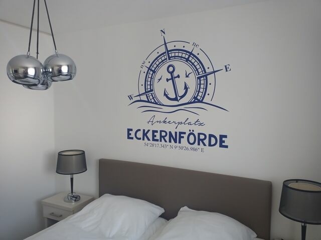 Ferienwohnung in Eckernf&ouml;rde - Apartment 34 "OstseeZeit", Blickrichtung Binnenhafen Nord/Offenes Meer - Bild 13