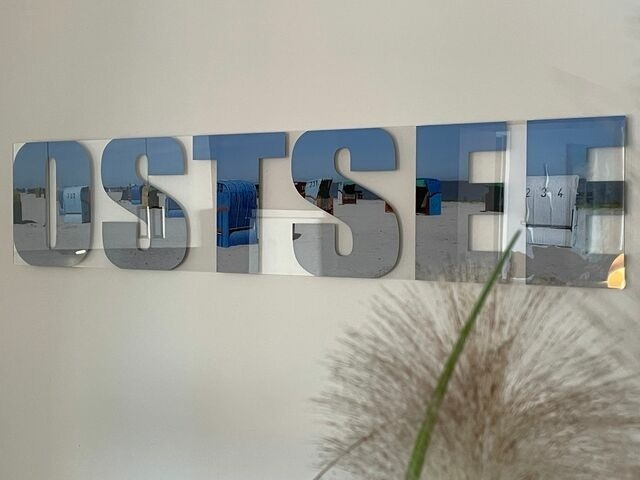 Ferienwohnung in Eckernförde - Apartment 16 "Seetaucher", Blickrichtung Strand/Offenes Meer - Bild 12