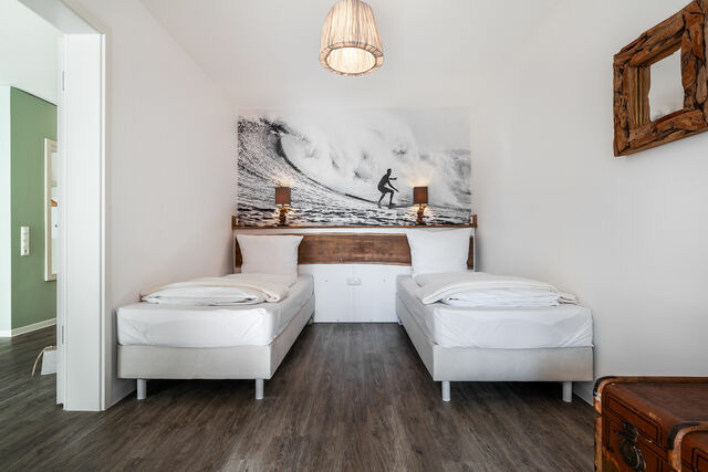 Ferienwohnung in Eckernförde - Apartment 5 - "am Yachthafen 5", Apartmenthaus Hafenspitze, - Blickrichtung offenes Meer/Strandpromenade - Bild 13