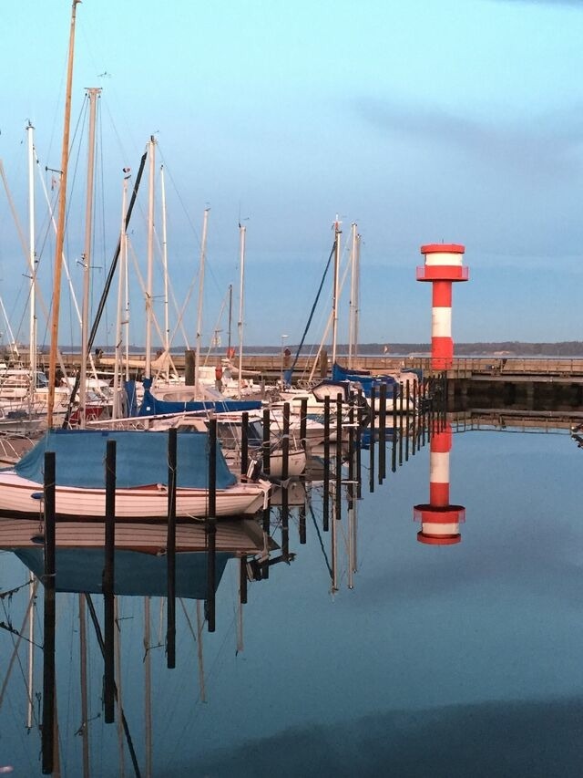 Ferienwohnung in Eckernf&ouml;rde - Apartment 3 - "Am Leuchtfeuer 3", Apartmenthaus Hafenspitze, Blickrichtung Strand/offene See - Bild 19
