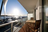 Ferienwohnung in Eckernförde - Apartment 12 - "Silbermöwe I" - Blickrichtung Yacht- und Binnenhafen/offenes Meer - Bild 1