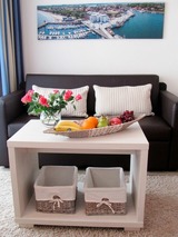 Ferienwohnung in Eckernförde - Apartment 12 - "Silbermöwe I" - Blickrichtung Yacht- und Binnenhafen/offenes Meer - Bild 5