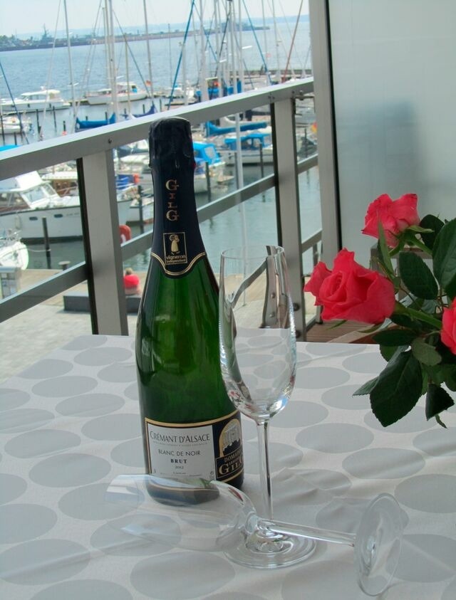 Ferienwohnung in Eckernförde - Apartment 12 - "Silbermöwe I" - Blickrichtung Yacht- und Binnenhafen/offenes Meer - Bild 20