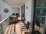 Ferienwohnung in Eckernförde - Apartmenthaus Hafenspitze Ap. 22 "Lachende Möwe" mit Sauna, Blickrichtung offene See - Bild 5