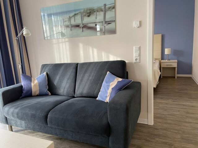 Ferienwohnung in Eckernförde - Apartment 4 - "MOIN MOIN" - Blickrichtung Offenes Meer/Strand - Bild 9