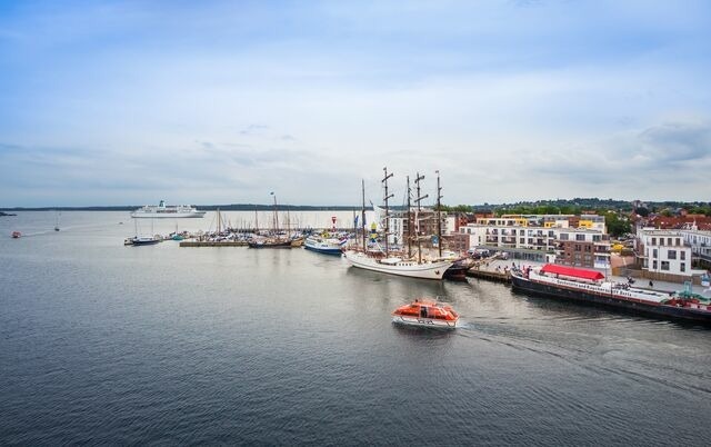Ferienwohnung in Eckernförde - Apartment 4 - "MOIN MOIN" - Blickrichtung Offenes Meer/Strand - Bild 21
