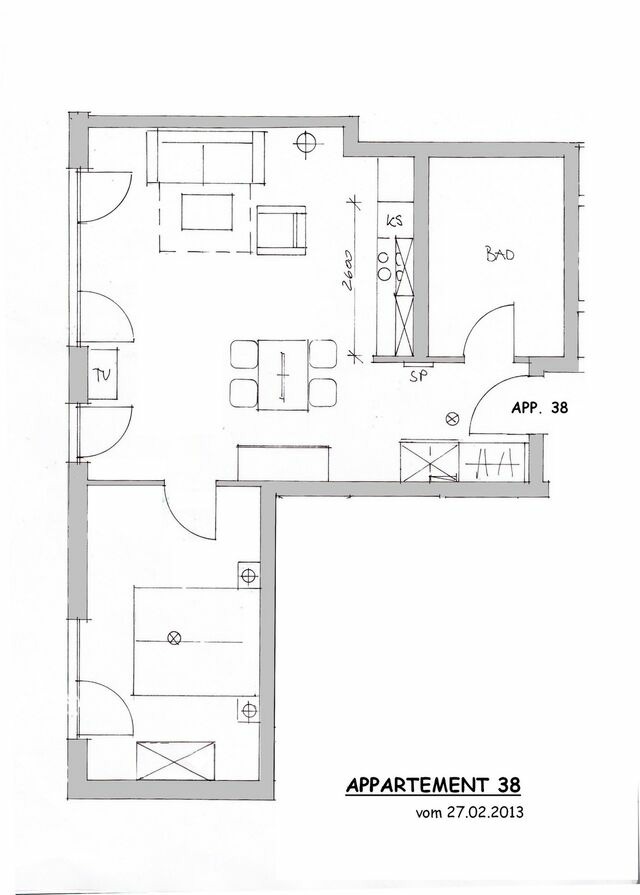 Ferienwohnung in Eckernf&ouml;rde - Apartment 38 "Skippers Topp", Apartmenthaus Hafenspitze,Blickrichtung Innenstadt/Binnenhafen - Bild 8