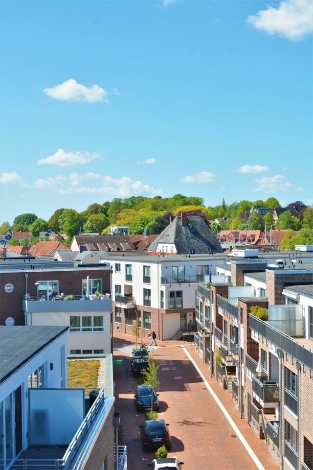 Ferienwohnung in Eckernf&ouml;rde - Apartment 38 "Skippers Topp", Apartmenthaus Hafenspitze,Blickrichtung Innenstadt/Binnenhafen - Bild 18