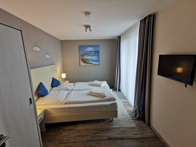 Ferienwohnung in Eckernf&ouml;rde - Apartment 38 "Skippers Topp", Apartmenthaus Hafenspitze,Blickrichtung Innenstadt/Binnenhafen - Bild 23