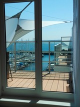 Ferienwohnung in Eckernförde - Apartment 42 "Segler", mit Sauna, Blickrichtung offene See - Bild 1