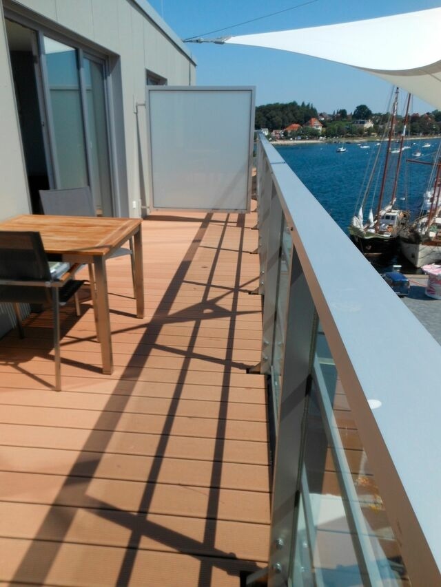 Ferienwohnung in Eckernförde - Apartment 42 "Segler", mit Sauna, Blickrichtung offene See - Bild 4