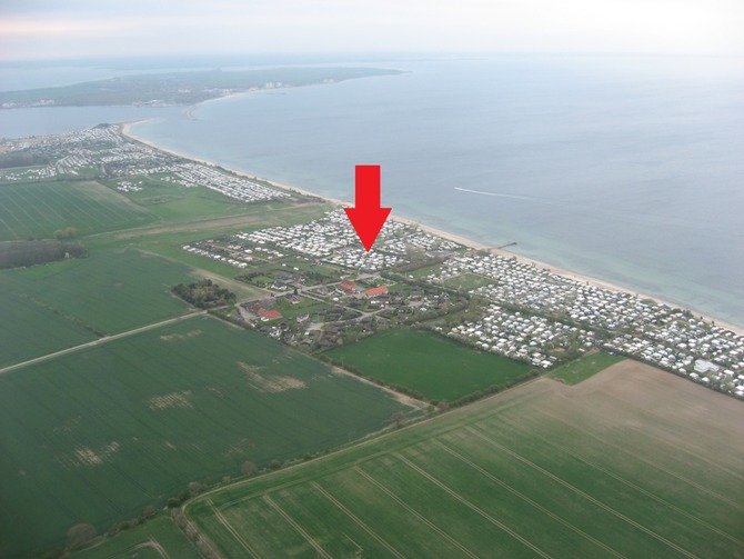 Ferienwohnung in Ostermade - Haus Meeresblick 2 (Ostermade) - Luftbild