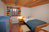 Ferienwohnung in Ölendorf - Reetdach-Kate West - zwei Einzelbetten oder 1 Einzel und Kinderbett