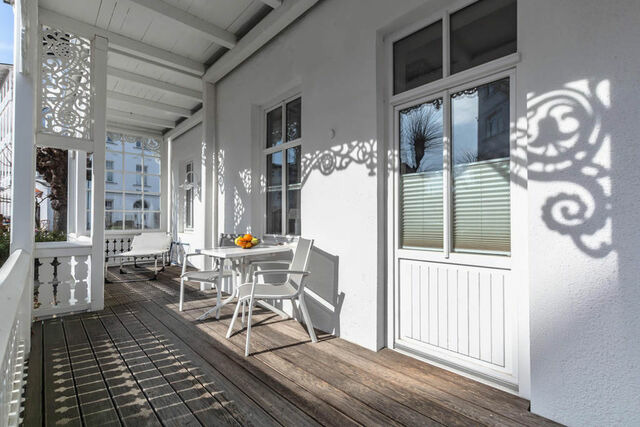 Ferienwohnung in Binz - Villa Iduna / Ferienwohnung No. 1 - EG mit Balkon nach Osten - Bild 5