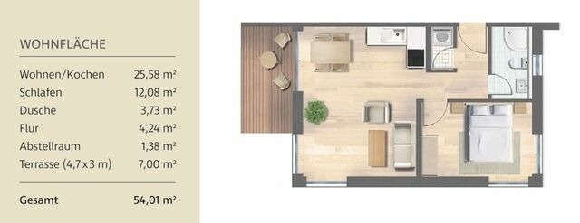 Ferienwohnung in Ostseeheilbad Zingst - Haus Seevogel - Suite Kormoran/ PP 16 - Bild 12