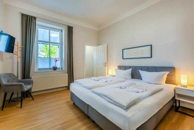 Ferienwohnung in Binz - Villa Iduna / Ferienwohnung No. 3 - EG mit Balkon nach S&uuml;den - Bild 12