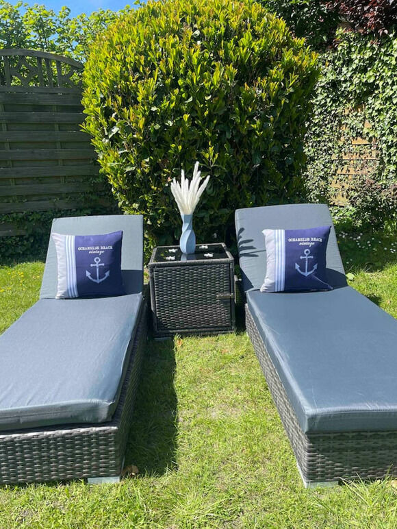 Ferienhaus in Gr&ouml;mitz - Ankerplatz - gem&uuml;tliches Ferienhaus mit Garten und Terrasse f&uuml;r die gro&szlig;e Familie - Bild 2