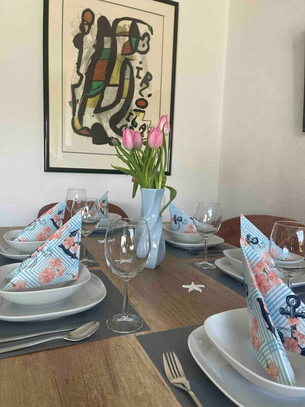 Ferienhaus in Gr&ouml;mitz - Ankerplatz - gem&uuml;tliches Ferienhaus mit Garten und Terrasse f&uuml;r die gro&szlig;e Familie - Bild 6