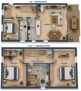 Ferienhaus in Gr&ouml;mitz - Ankerplatz - gem&uuml;tliches Ferienhaus mit Garten und Terrasse f&uuml;r die gro&szlig;e Familie - Bild 20
