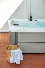 Ferienhaus in Fehmarn - Wellnesshaus "Wind" eingezäunt - Bild 4